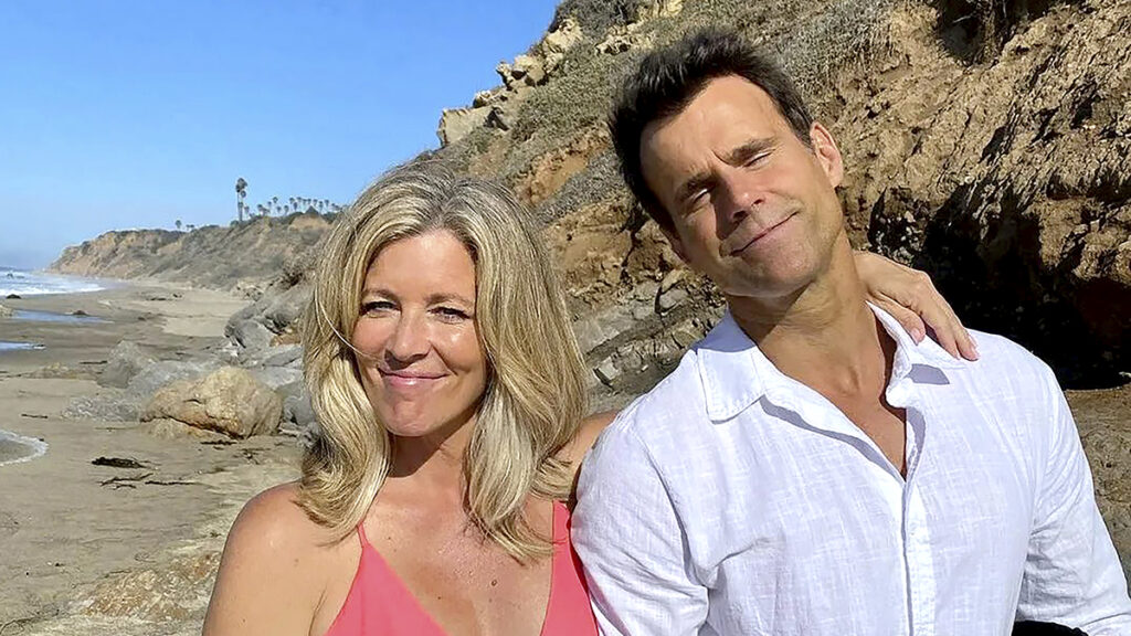 General Hospital Malibu Shoot, Laura Wright, Cameron Mathison