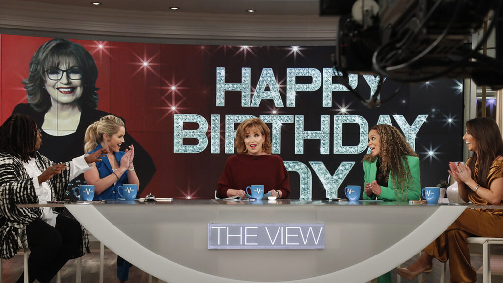 The View, Whoopi Goldberg, Sara Haines, Joy Behar, Sunny Hostin, Alyssa Farah Griffin