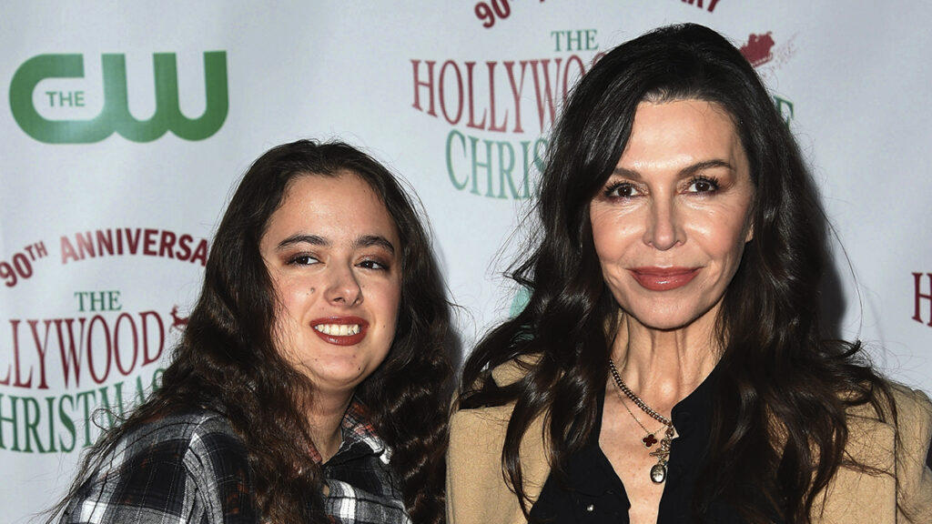 The Hollywood Christmas Parade, Finola Hughes, daughter Sadie Young