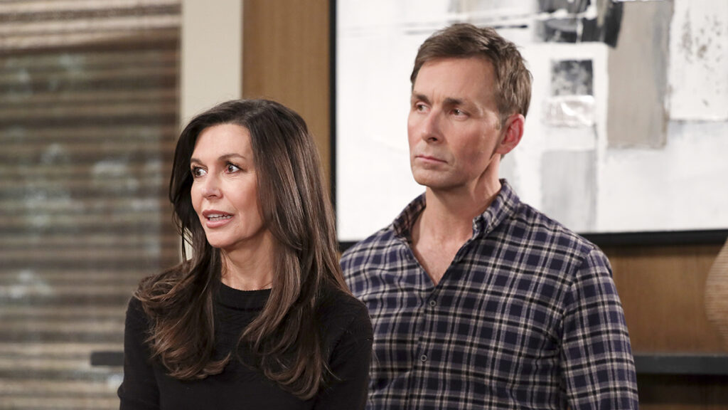 Finola Hughes, James Patrick Stuart