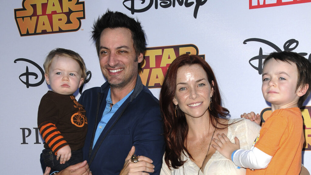 Annie Wersching, Stephen Full ,Freddie Wersching Full, Ozzie Wersching Full